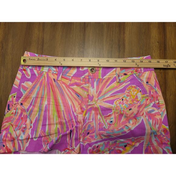 Lilly Pulitzer Callahan Shorts – Amethyst Sunseekers – Size 0 - Picture 8 of 11